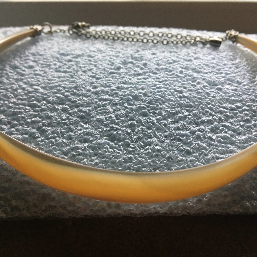 Mother of Pearl Septum Tusks Choker